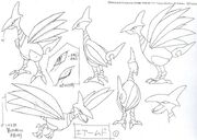 Skarmory concept art