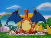 Charizard got its food stand destroyed