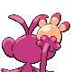Ambipom's Generation IV Shiny back sprite ♀
