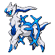 Arceus water-type in Diamond and Pearl