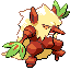 Shiftry's Pokémon Ruby Version and Pokémon Sapphire Version Shiny sprite