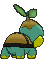 Turtwig's Shiny back sprite