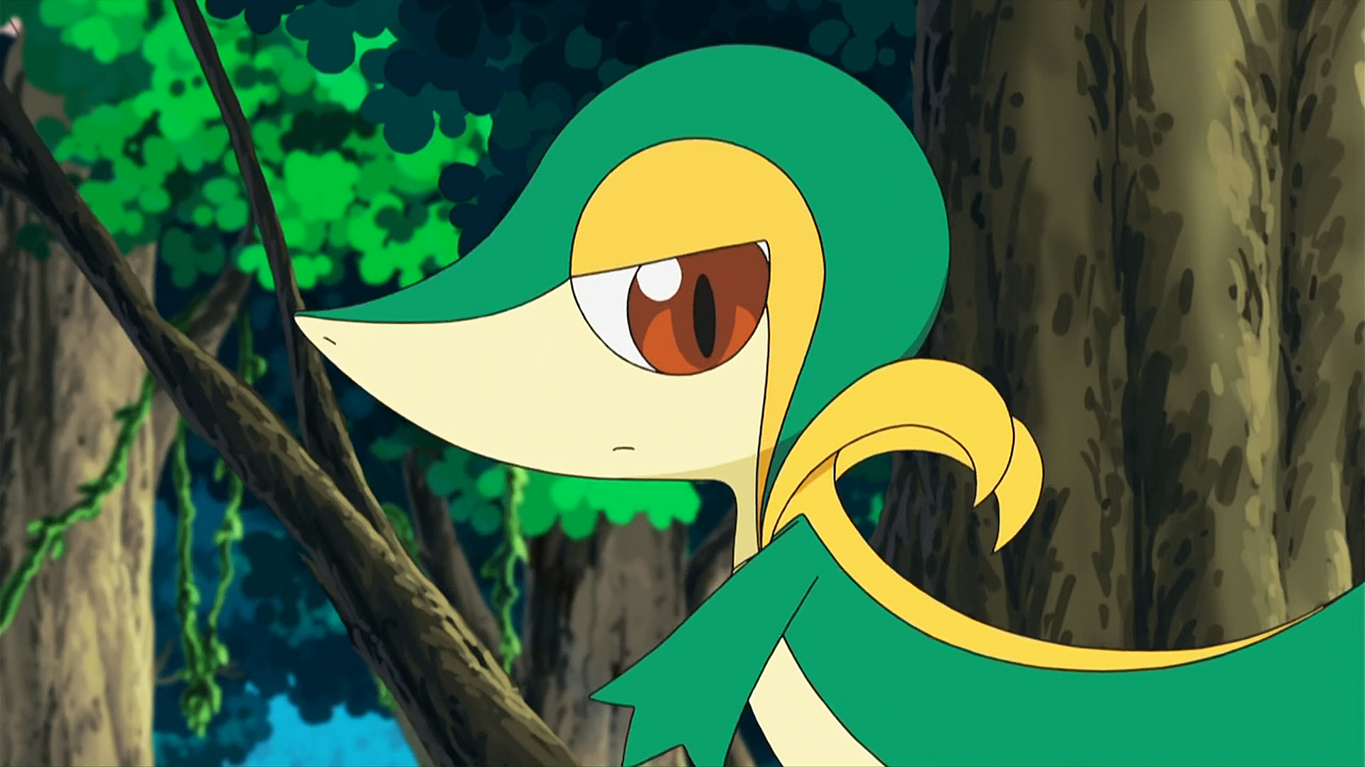Learn How to Draw Snivy from Pokemon Pokemon Step by Step  Drawing  Tutorials
