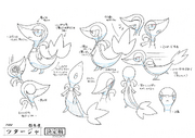 Snivy concept art