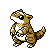 Sandshrew's Pokémon Crystal Version sprite