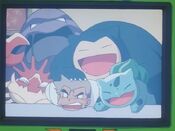 Ash's Pokémon crush Oak