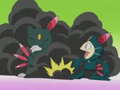 Jessie hopes Sneasel will open the present