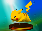 Pikachu (Smash) trophy SSBM