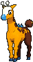 Girafarig's X and Y/Omega Ruby and Alpha Sapphire shiny sprite