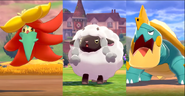 Gossifleur,Wooloo,Dreadnaw