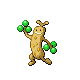 Sudowoodo's Diamond and Pearl sprite ♀