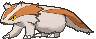 Linoone's Shiny sprite