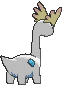 Amaura's Shiny back sprite