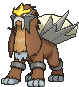 Entei's X and Y/Omega Ruby and Alpha Sapphire shiny sprite