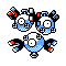 0082Magneton S.png (631 bytes) Magneton's Pokémon Silver Version sprite