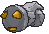 Beldum's Shiny back sprite