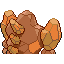 Regirock's Shiny back sprite