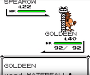 Waterfall depicted in Generation I