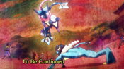 Frogadier and Greninja battle