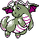 0149Dragonite C Shiny.gif (8 KB) Dragonite's Pokémon Crystal Version Shiny sprite