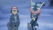 Ash with Greninja