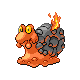 Magcargo's HeartGold and SoulSilver sprite