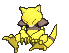 Abra's X and Y/Omega Ruby and Alpha Sapphire sprite