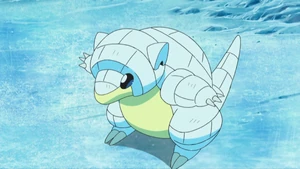 An Alolan Sandshrew in the anime.