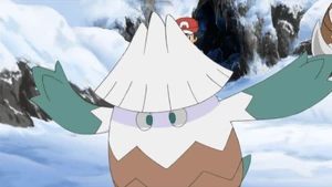 Snover in the anime.