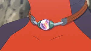 Professor Sycamore's Garchomp Garchompite.