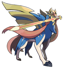 Origins of the names for Pokemon Sword and Shield, Zacian and Zamazenta