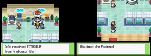 EXP. Share - [Pokémon HeartGold/SoulSilver] New Bark Town, Rou