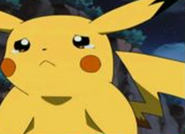 Pikachu miserable at not being a real Pokémon like Ash's Pikachu.