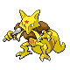 0064Kadabra HGSS Female