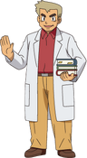 Professor Oak anime XY and XYZ