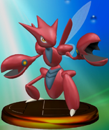 Scizor trophy SSBM