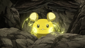 Dedenne searches for Goomy