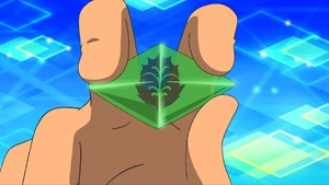 Ash's Grassium Z-Crystal