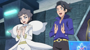 Professor Sycamore and Champion Diantha