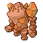 Regirock's Pokémon Ruby Version and Pokémon Sapphire Version Shiny sprite