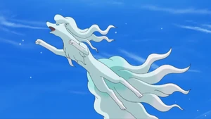 Alolan Ninetales in the anime.