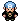Archie's overworld sprite in Pokémon Ruby Version and Pokémon Sapphire Version as well as Pokémon Emerald Version