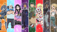 With the Kalos Gym Leaders, in place of Clemont.