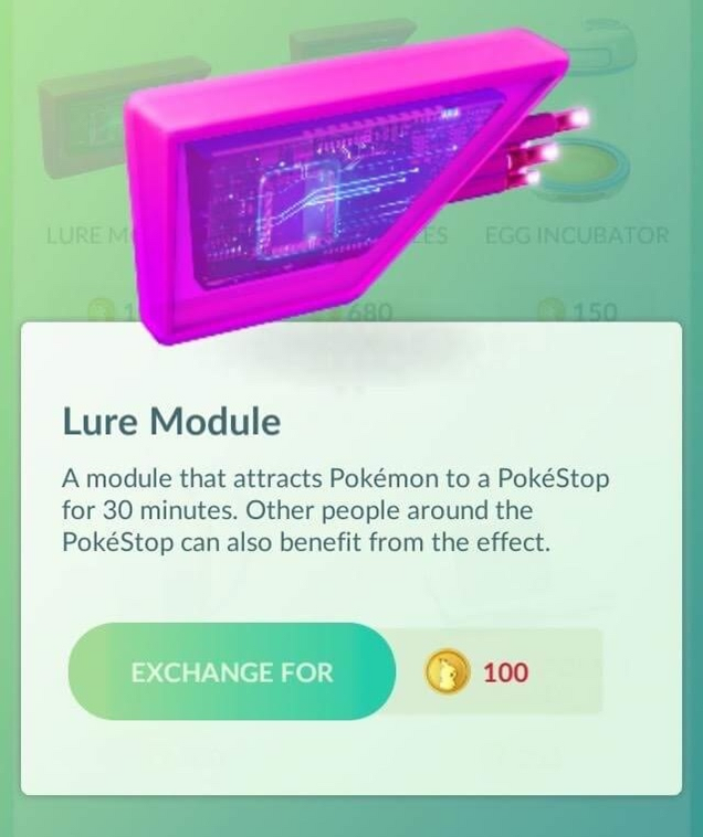 Lure Module, Pokémon TCG: Pokémon GO