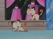 Meowth remembers Meowzie, the reason he learned how to talk