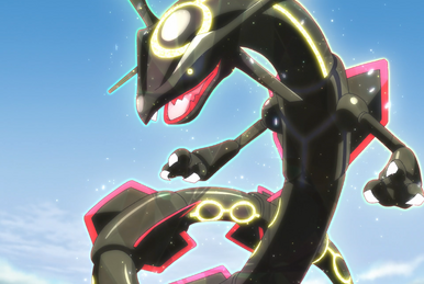 pokemon shiny rayquaza wallpaper