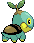Turtwig's Shiny back sprite