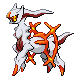 Arceus fire-type in Diamond and Pearl