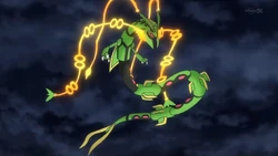 Anipoke Fandom on X: Artwork of Shiny Rayquaza from Pokemon (2023) Black  Rayquaza: What is the relationship between the appearance of the Legendary  Pokemon with alternative coloration and the two protagonists? #Anipoke