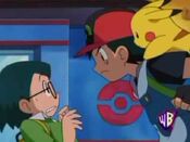 Ash tells Max they will only find the Gym Leaders at the space center